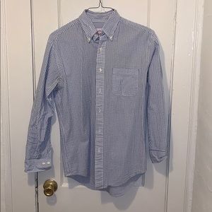 Seersucker Dress Shirt S (regular fit)